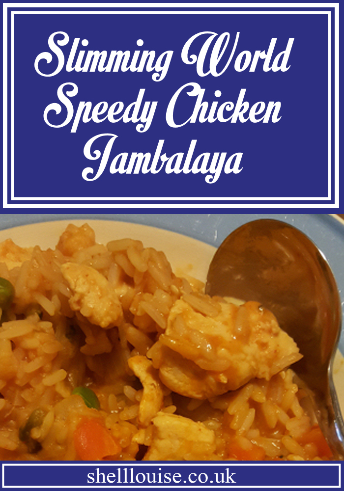 Speedy Chicken Jambalaya - Slimming World Recipe - Shell Louise